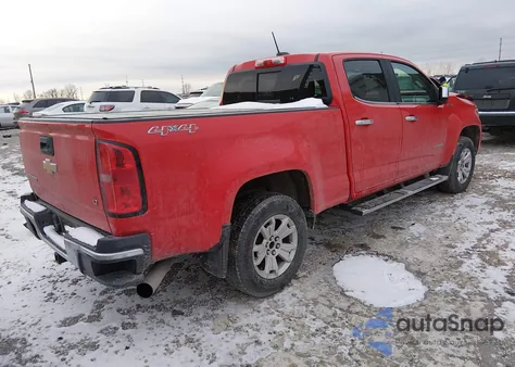 2017 Chevrolet Colorado Lt из США, поврежденный, VIN 1GCPTCE15H1210043